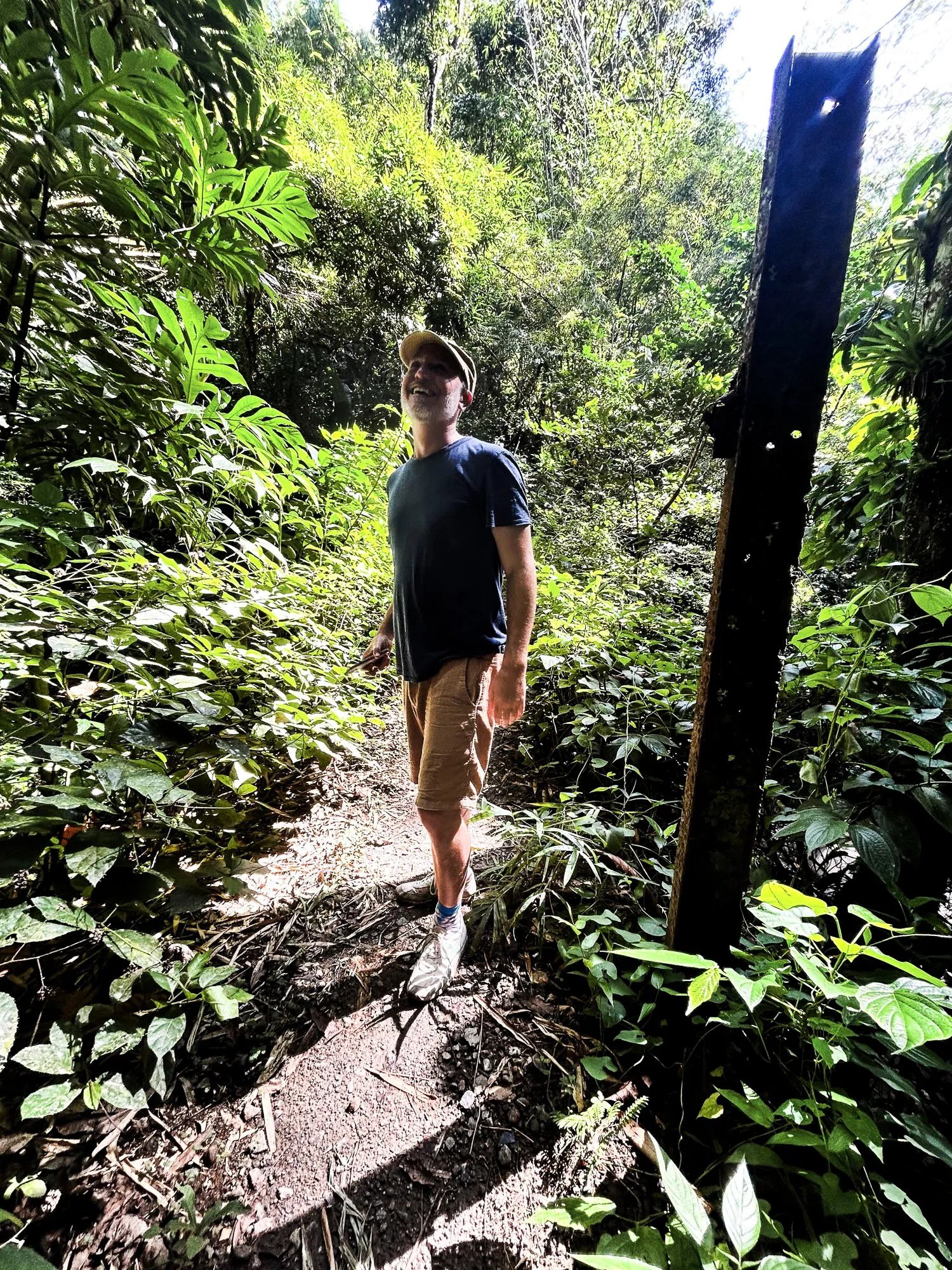 Gareth Taylor en résidence à 150m d’altitude, Martinique — photo 1