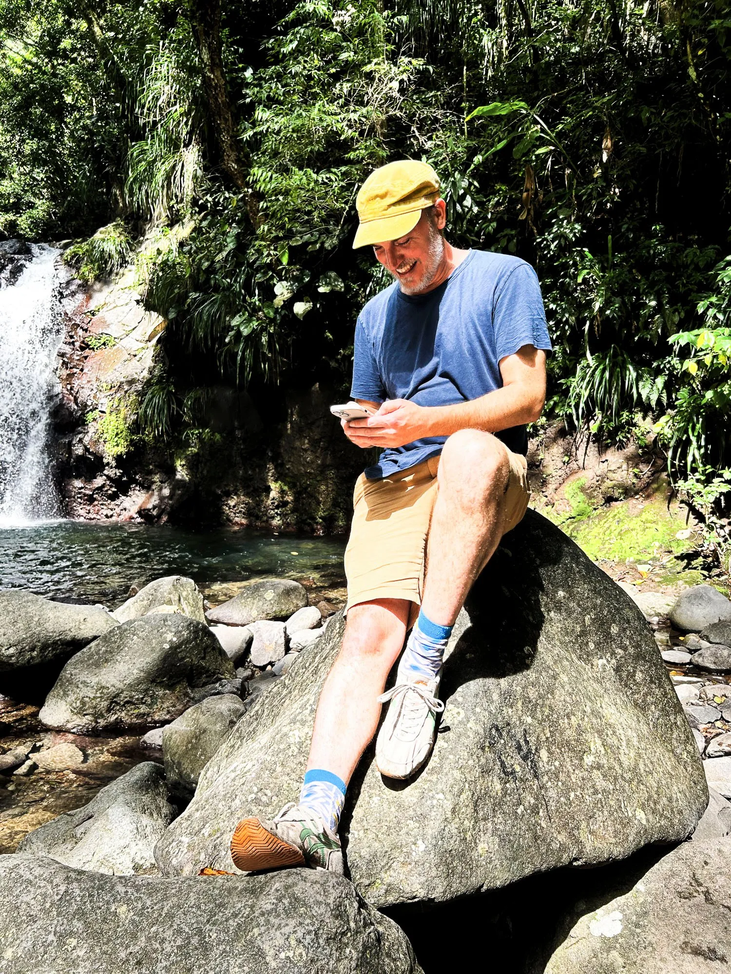 Gareth Taylor en résidence à 150m d’altitude, Martinique — photo 2