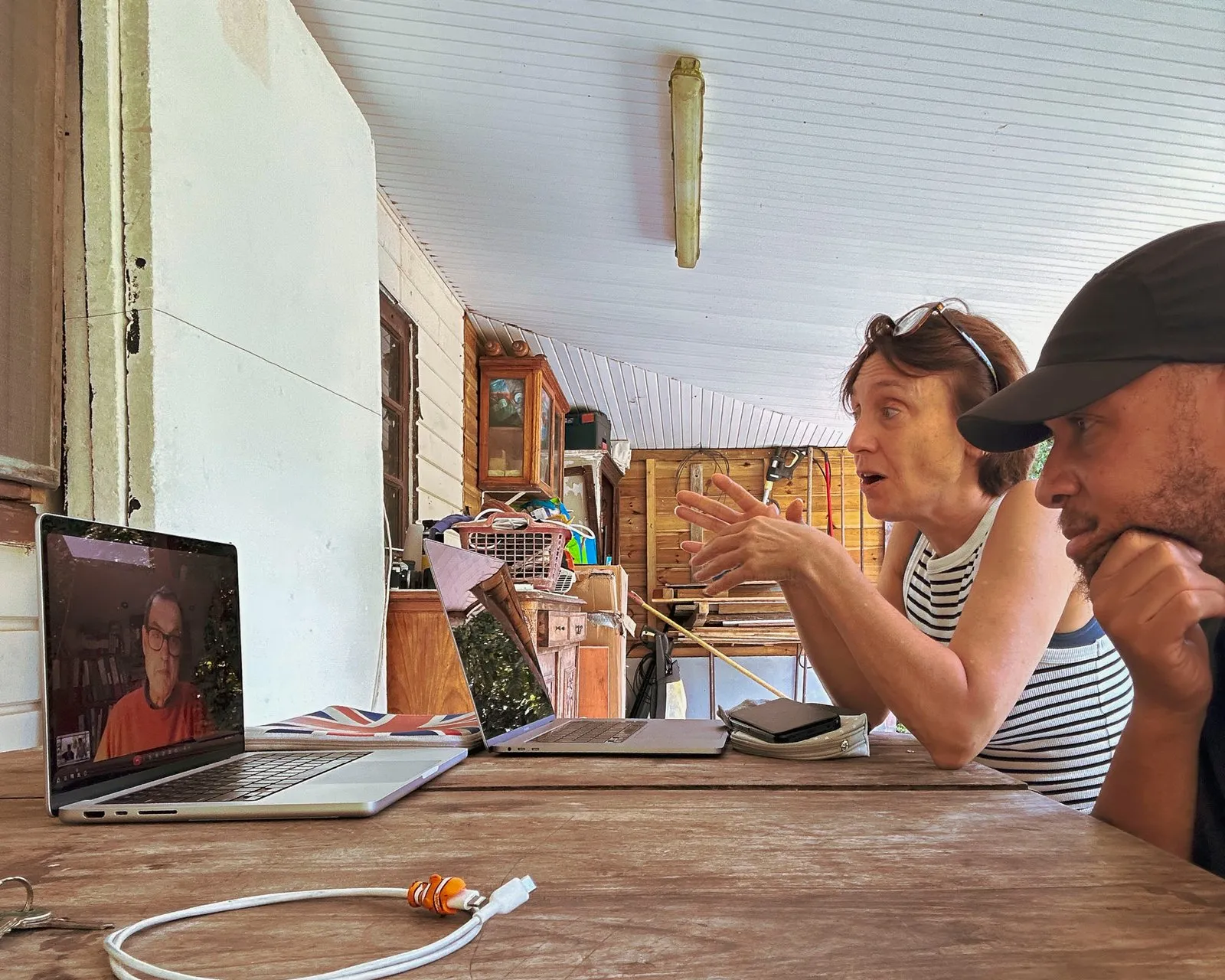 Silvia Gaillard in residence at 150m d’altitude, Martinique — photo 1